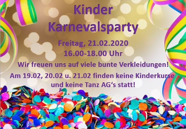 Internetseite Kinderkarneval